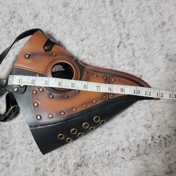 Plague Doctor Cosplay Mask | Steampunk Style Headwear | Adult Size - Picture 6 of 6